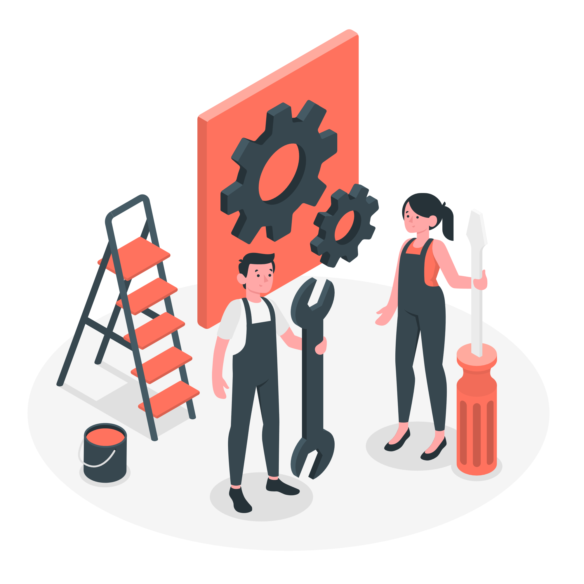 Professional Repair illustration